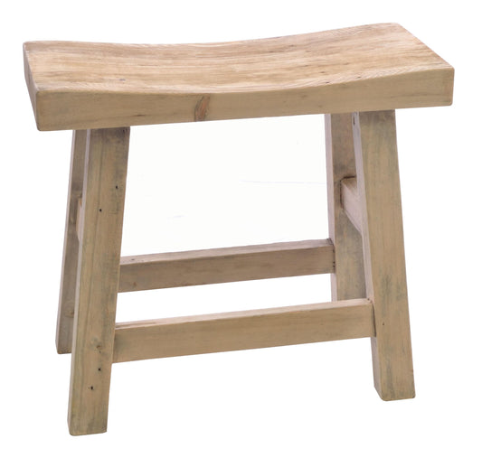 Wooden Saddle Stool