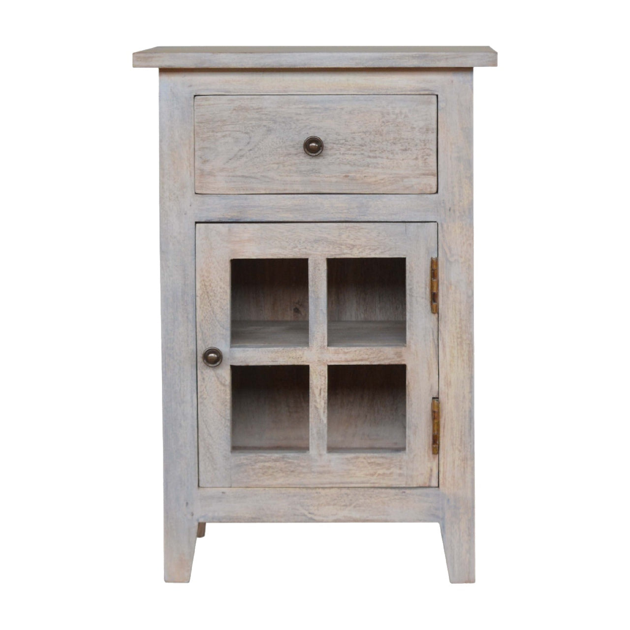 Stone Wash Bedside Table
