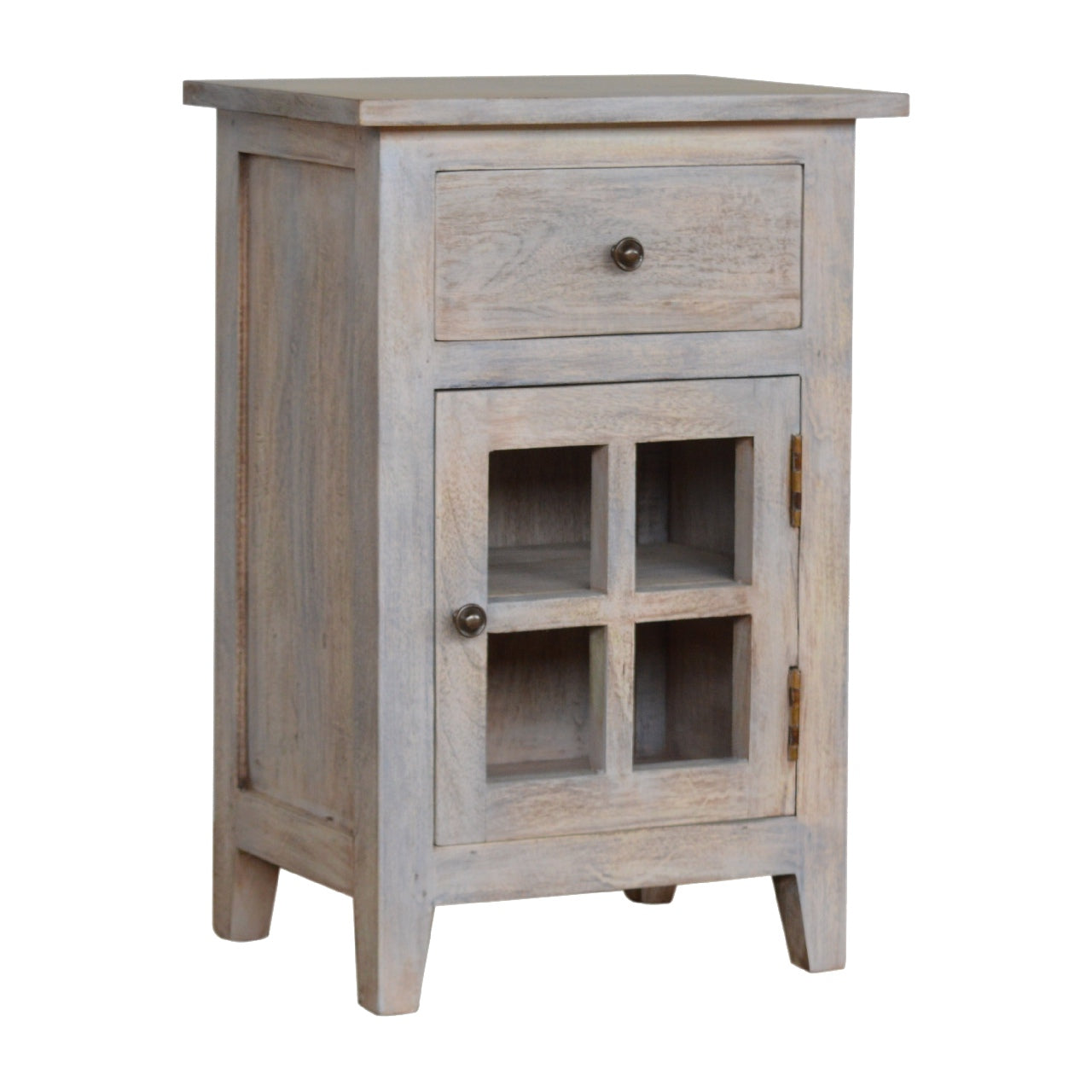 Stone Wash Bedside Table