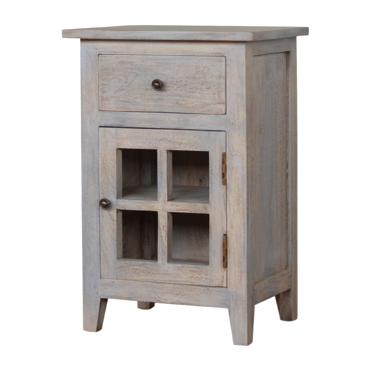 Stone Wash Bedside Table