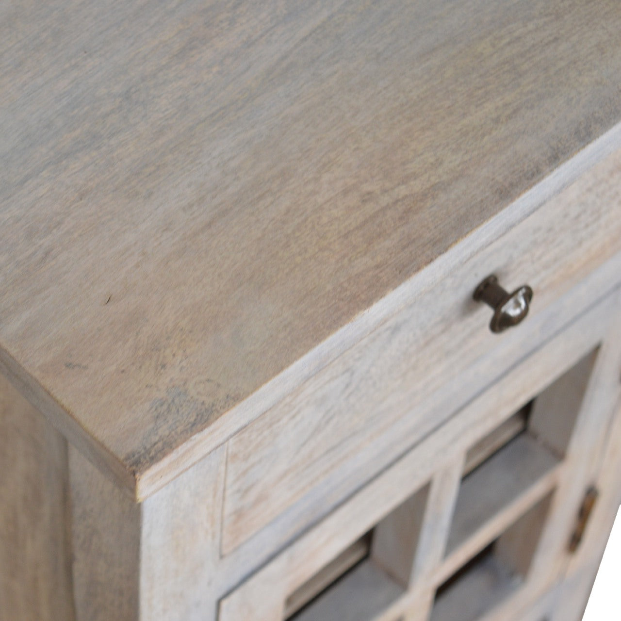 Stone Wash Bedside Table