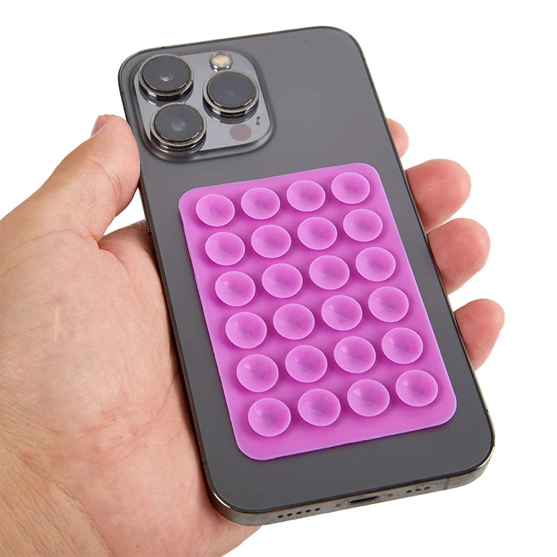 Double Side Silicone Suction Pad For Mobile Phone