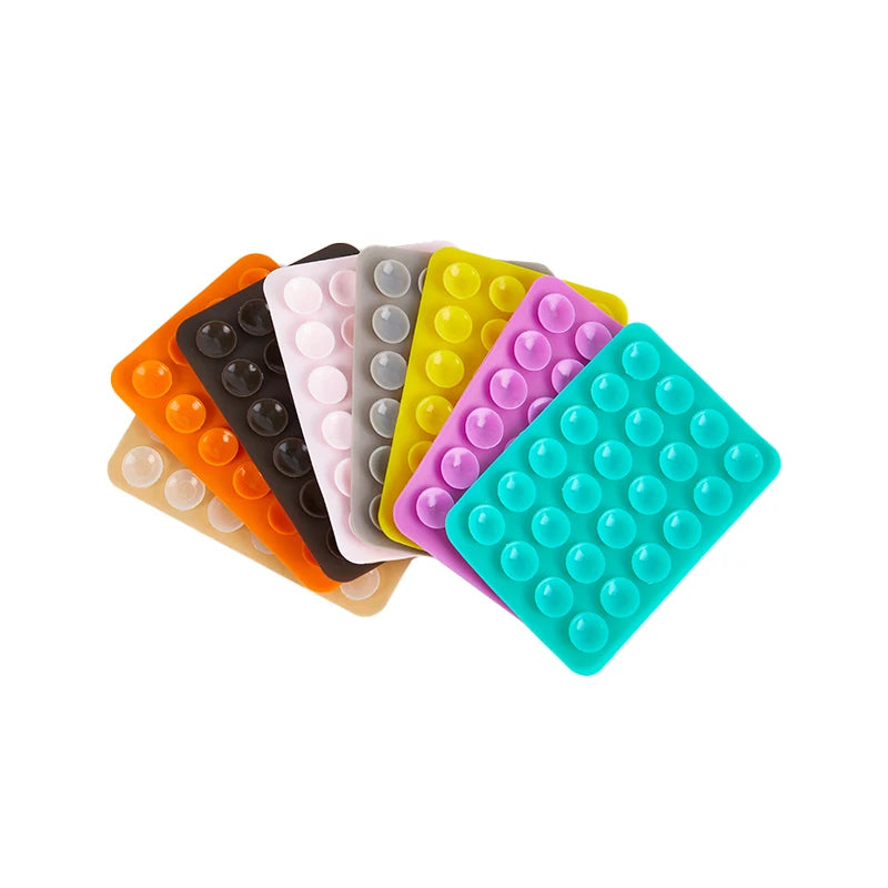 Double Side Silicone Suction Pad For Mobile Phone