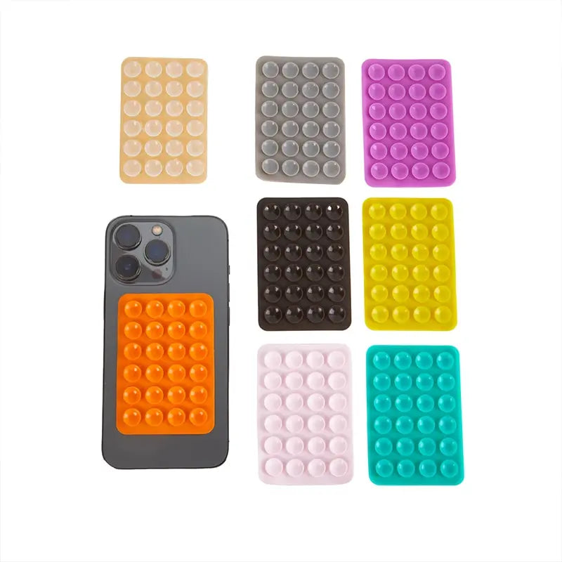 Double Side Silicone Suction Pad For Mobile Phone