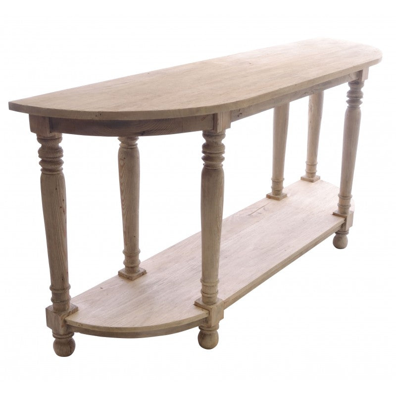 Large Spindle Console Table