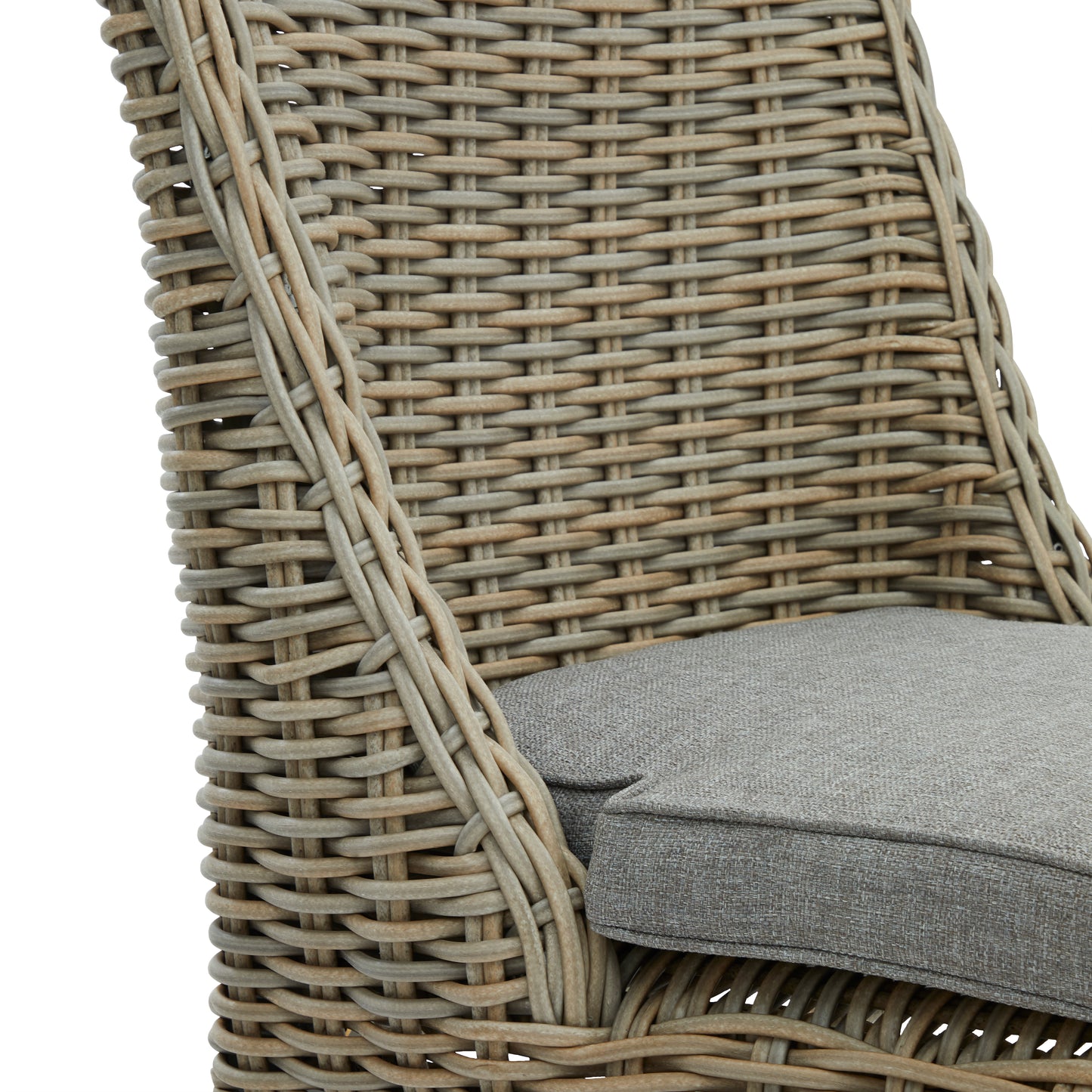 Seville Collection Outdoor Round Dining Chair