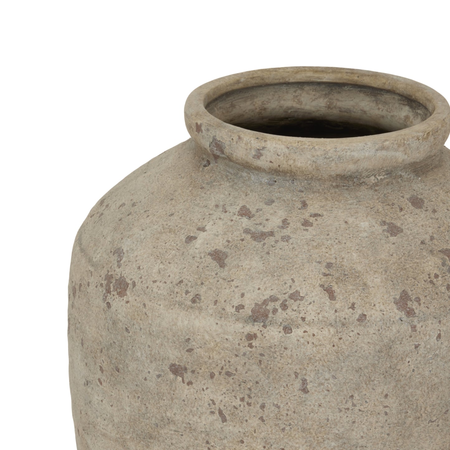 Large Mottled Stone Vase